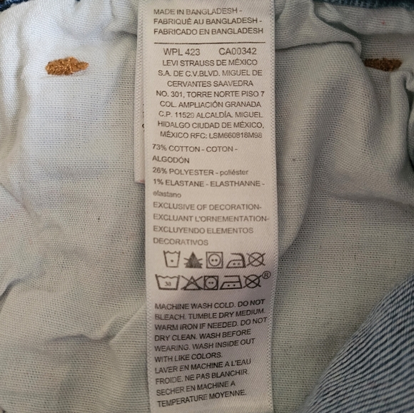 Levi's Signature Men's Slim Straight Jeans Size 33 - Picture 13 of 16